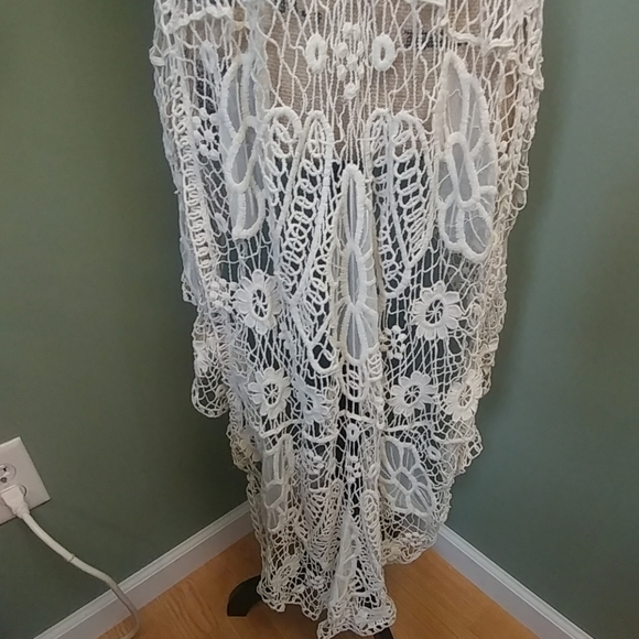 L.A.Hearts boho breezy crochet duster cardigan - Picture 7 of 8